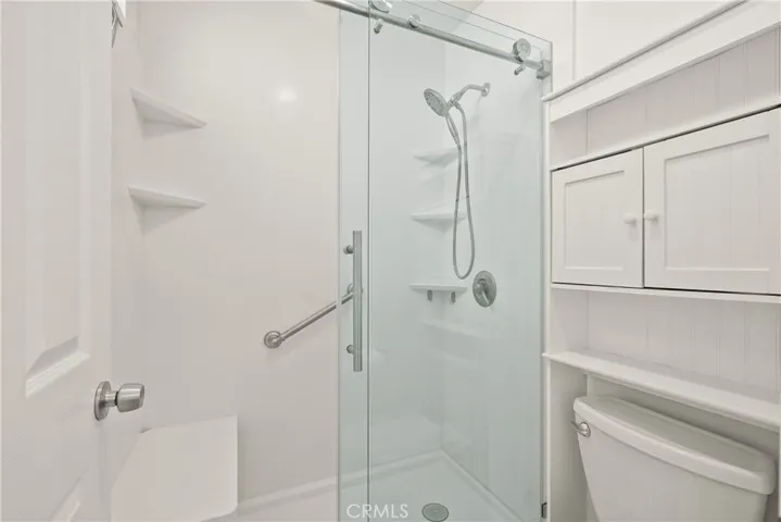 Sleek new shower
