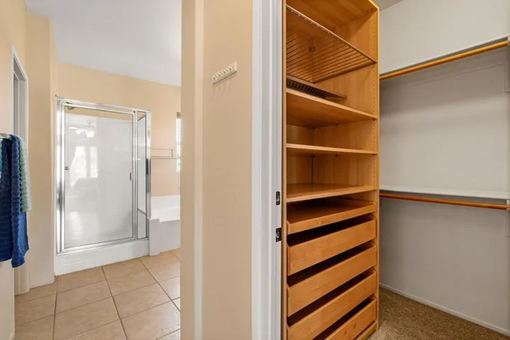 Primary Closet & Bathroom