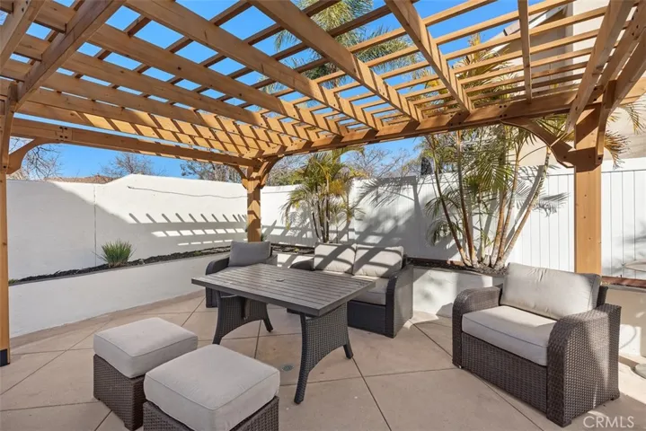 Large outdoor living space