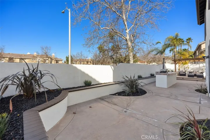 Large wonderful backyard to relax and entertain.