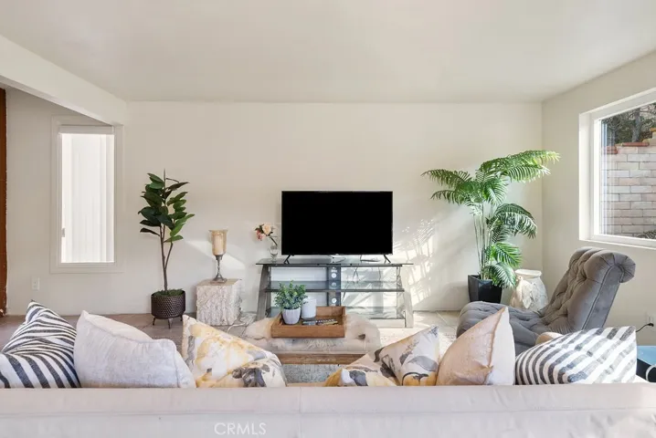 Unpermitted space used as a Family Room