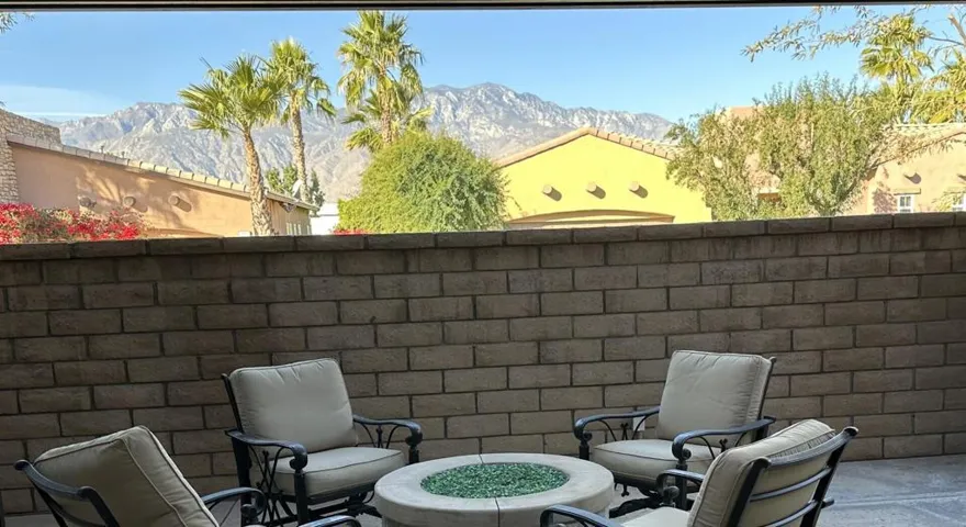 Patio Firepit View