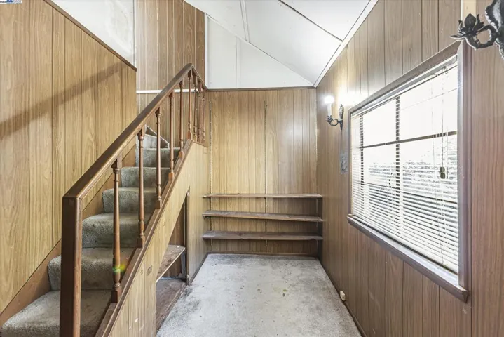 Back Stairs to Upstairs Room
