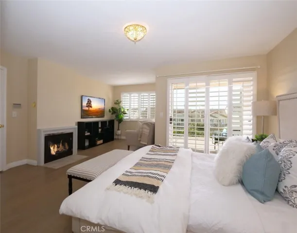 Primary Bedroom with Fireplace