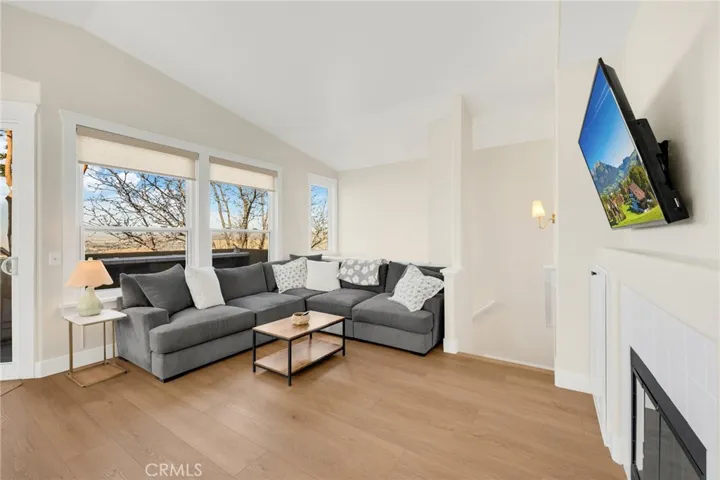 Living room with lots of natural light