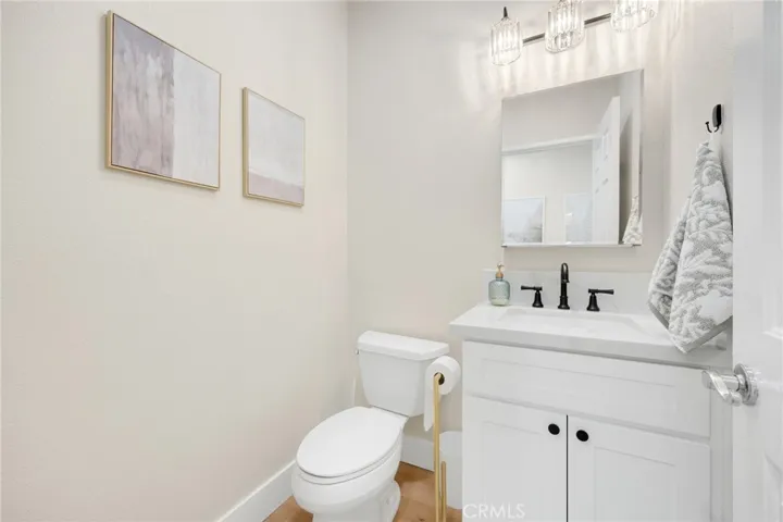 Secondary bathroom