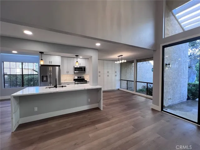 Fully remodeled kitchen.