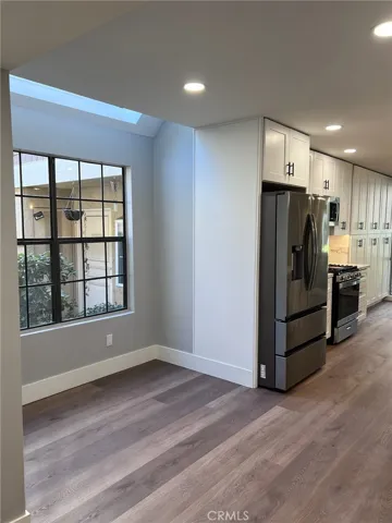 Office niche with window.