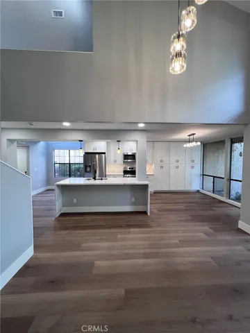 New flooring and paint throughout the house.