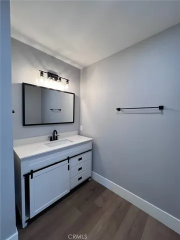 New vanity at the second primary bathroom.