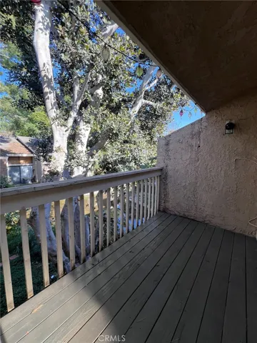 Deck off the primary bedroom.