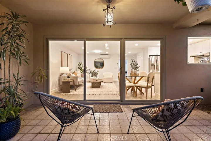 Private Back Patio