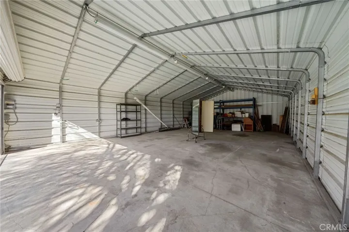Inside Garage