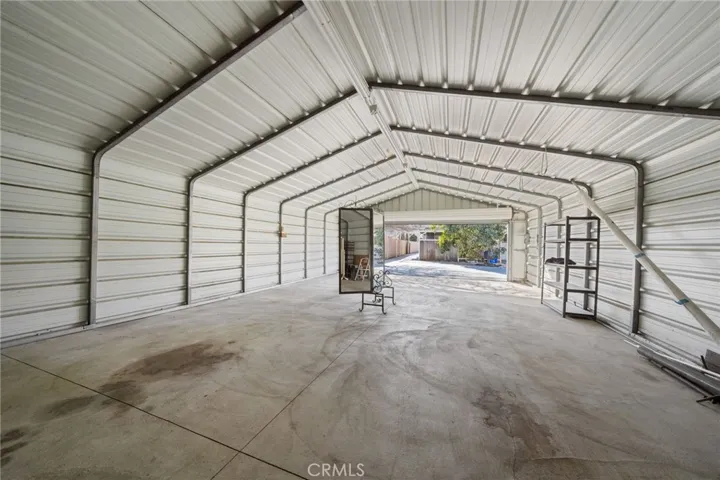 Inside Garage