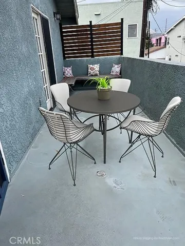 Patio Virtually staged