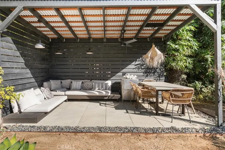 Backyard Entertainment Area
