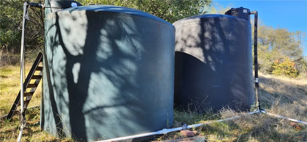 2600 and 2000 gallon Upper well water storage tanks.tanks.