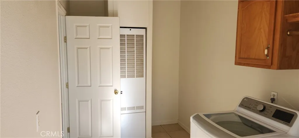 HVAC in laundry room.