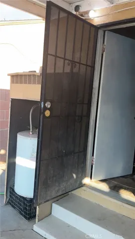 Door to backyard