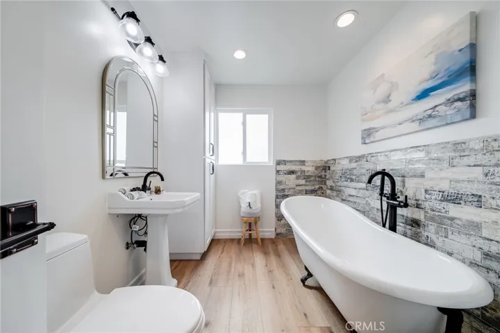 Hall bath.