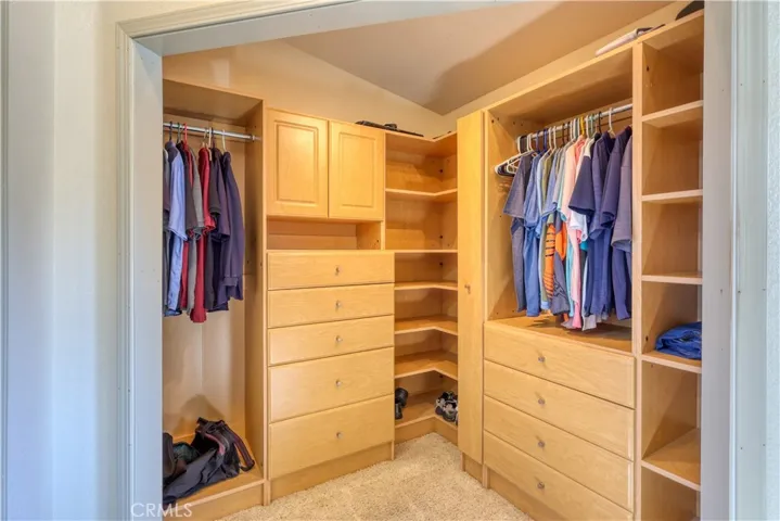 Primary closet