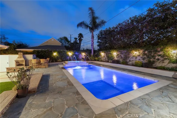 Newly redesigned pool!