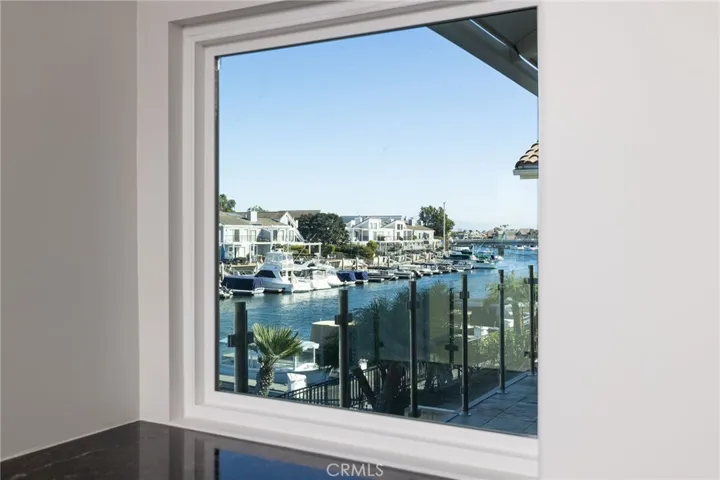 View of Harbor from one of the Primary Bedroom windows