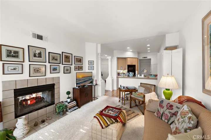 Fireplace in Family Room