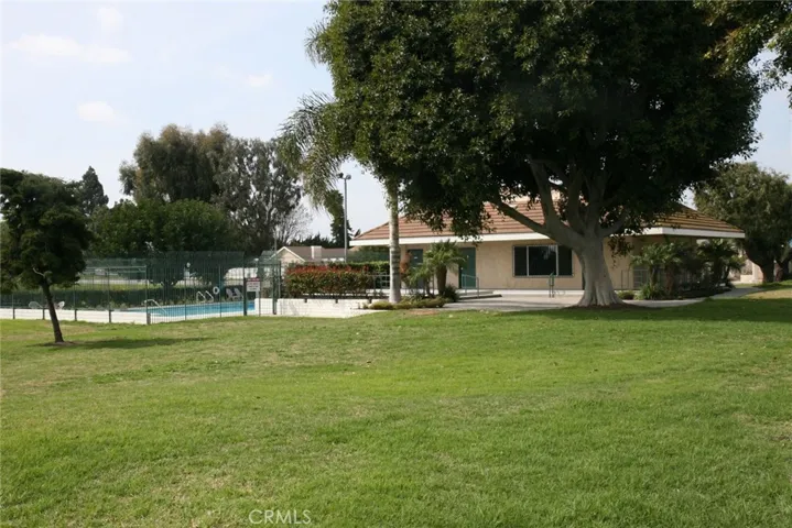 2nd clubhouse and pool surrounded by park land