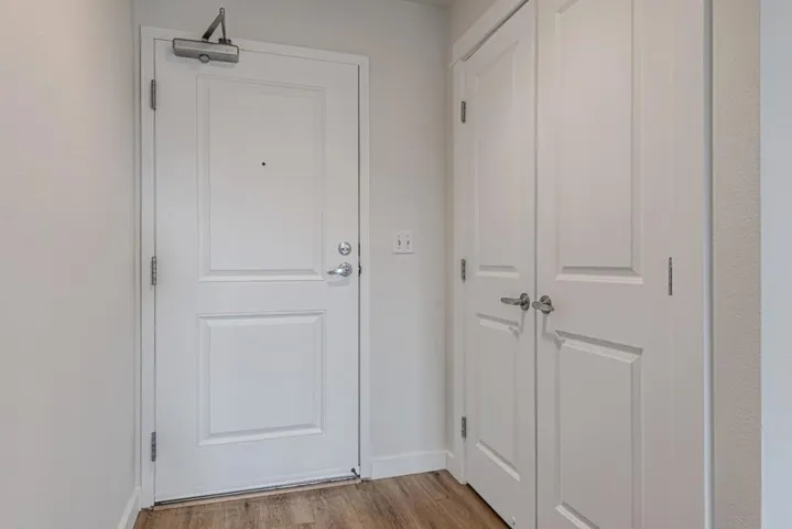Large storage / coat closet adjacent to front entry  door.