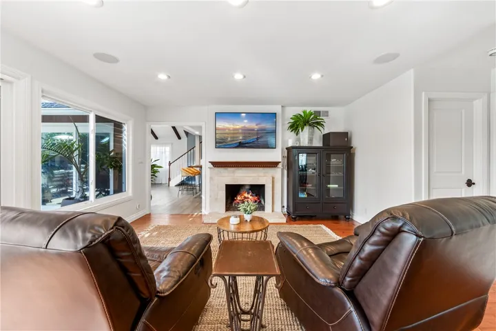 Family Room leads to the Great Room.