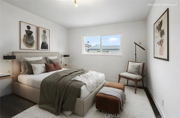 Virtually enhanced bedroom #2