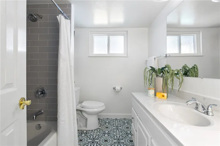 Updated main bathroom