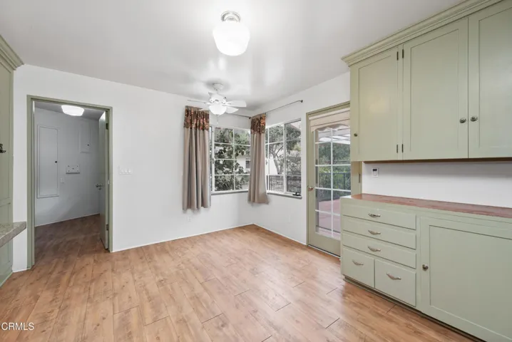 Attached laundry room & 1/2 bath