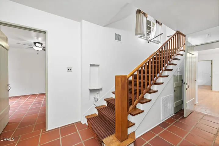 Stairway to Master Suite Area