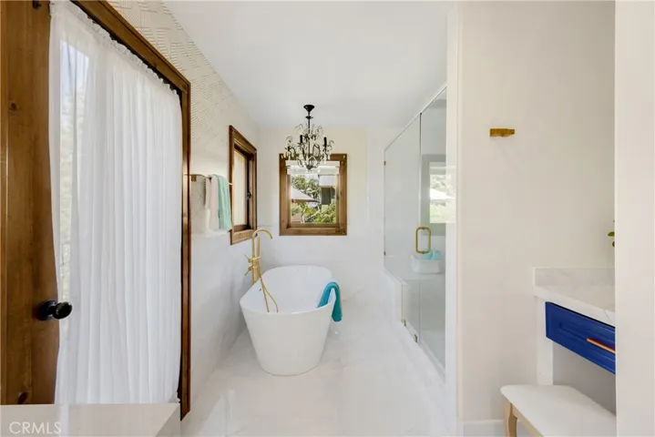 Glass Enclosed Shower