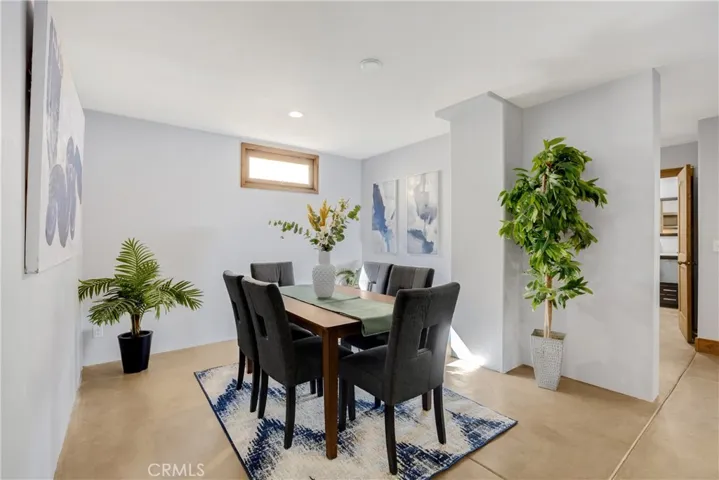 Dining in Basement Suite
