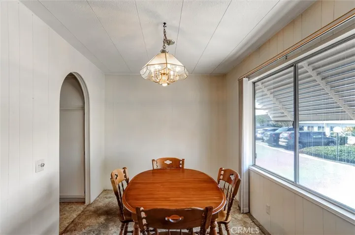 Dining room area