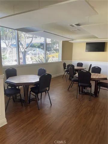 Club house sitting tables