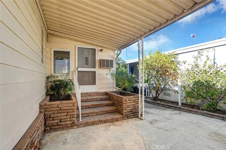 Another view of the back patio