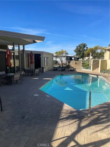 One of the two pools
