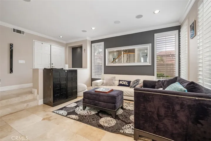 Here is another look at the living room from the dining room