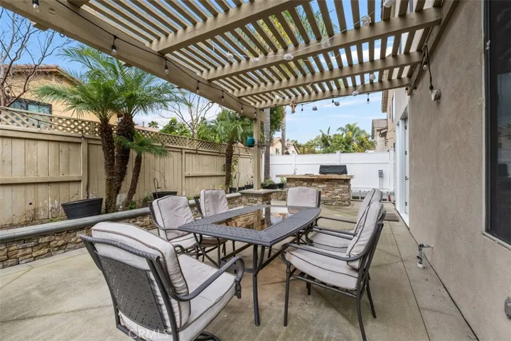 This home also has a built-in BBQ