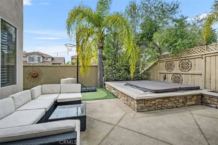 Did I mention this home also has a built-in spa