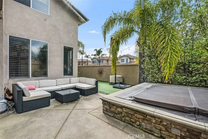 Here is another look at the backyard space