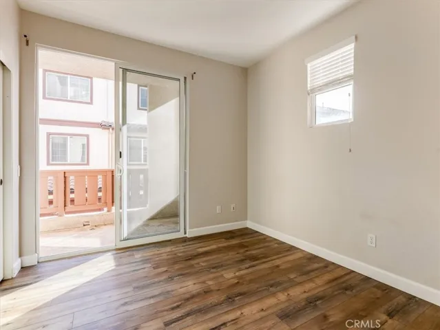 Second bedroom balcony.