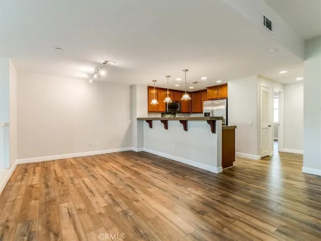 Open floorplan with the kitchen, dining area and faimly room.