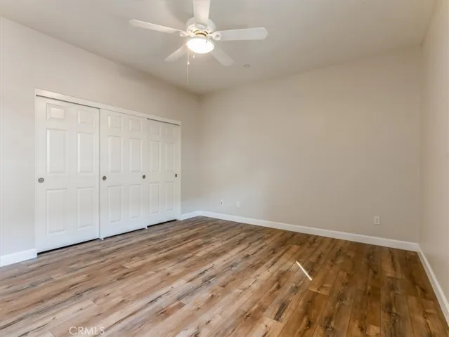 Full wall closet.