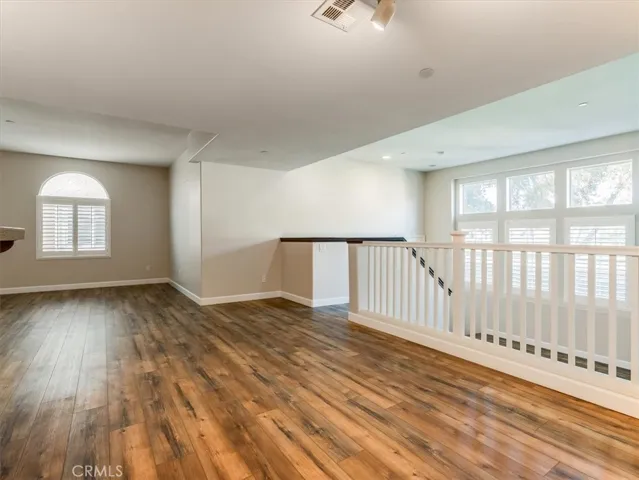 Dining area to living area.