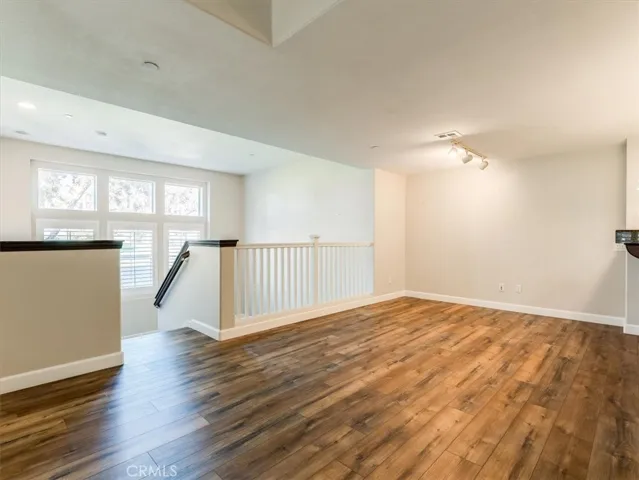 Up to the main level.  The rest of the home is on this level.
